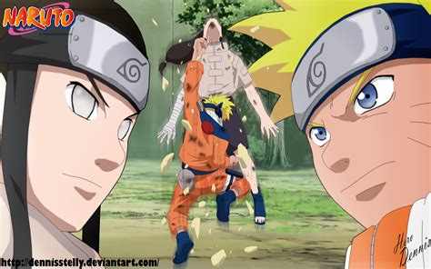 naruto vs neji